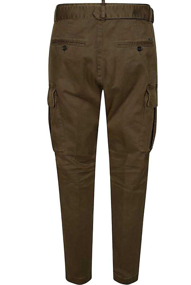 Topuri DSQUARED2 DSQUARED2 Topwear Green Barbati (BM 18920007) 2