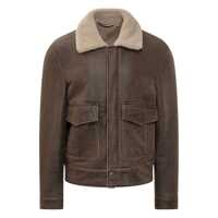 Geci Salvatore Santoro Salvatore Santoro Shearling Jacket With Collar Barbati
