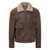 Salvatore Santoro Salvatore Santoro Salvatore Santoro Shearling Jacket With Collar BROWN