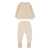 Paz Rodriguez KNIT NEWBORN SWEATER "ALEGRIA" Beige