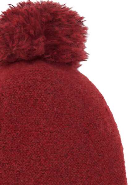 Caciuli Paz Rodriguez WOOL NATURAL FUR HAT ACEBO Red Baieti (BM 18920436) 2
