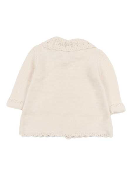 Paltoane Paz Rodriguez KNIT NEWBORN COAT ALEGRIA Beige Fete (BM 18920439) 2