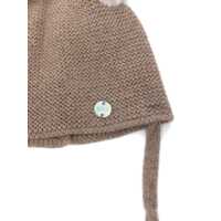 Caciuli pentru Baieti - Caciuli Paz Rodriguez KNIT NEWBORN HAT ESENCIAL Brown Baieti (BM 18920451) - B-mall.ro