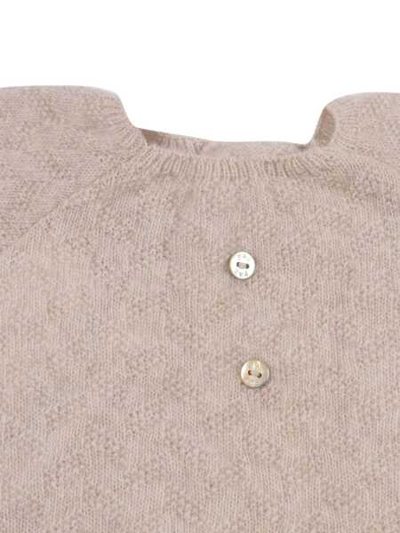 Salopete Paz Rodriguez KNIT NEWBORN ROMPER ESSENTIA OI 25-26 Beige Fete (BM 18920460) 3