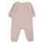Paz Rodriguez KNIT NEWBORN ROMPER "ESSENTIA OI 25-26" Beige