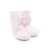 Paz Rodriguez KNIT NEWBORN BOOTIES "ESSENTIA OI 25-26" Pink