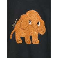 Bluze de trening pentru Fete - Bluze de trening MINI RODINI Mammoth chenille sweatshirt Black   Fete (BM 18920481) - B-mall.ro