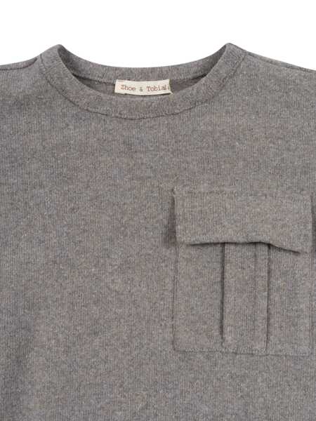 Bluze de trening Zhoe & Tobiah SWEATSHIRT Gray Fete (BM 18920553) 3