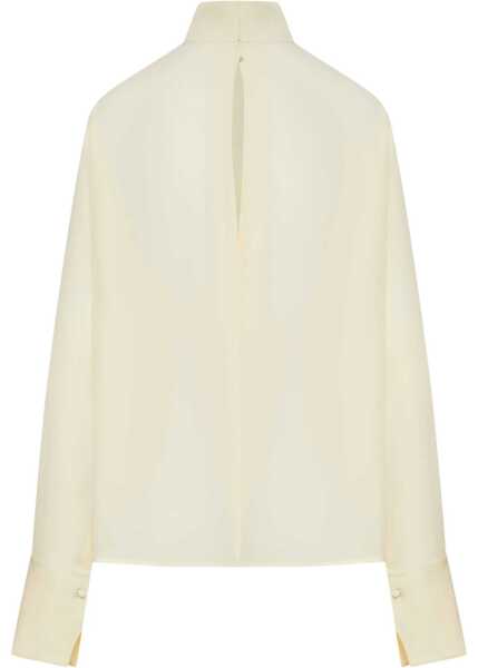 Bluze Tom Ford Silk georgette Blouse VANILLA Femei (BM 18920617) 2