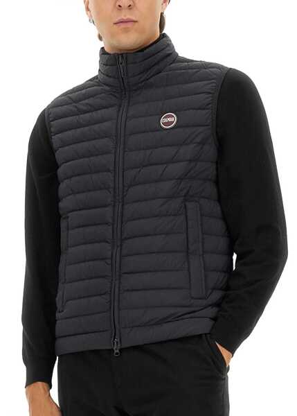 Veste casual COLMAR ORIGINALS ORIGINALS Lightweight Down Vest With Drawstring BLACK Barbati (BM 18920641) 4