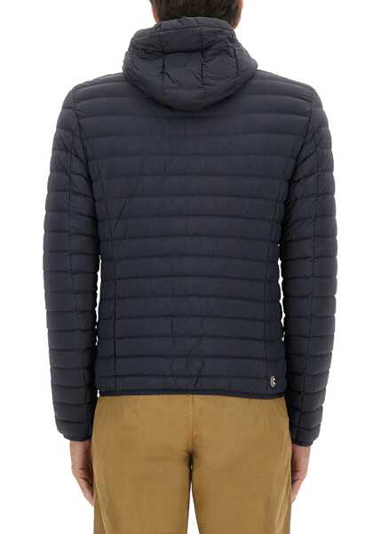 Geci de iarna COLMAR ORIGINALS ORIGINALS Lightweight Down Jacket With Hood BLUE Barbati (BM 18920656) 3