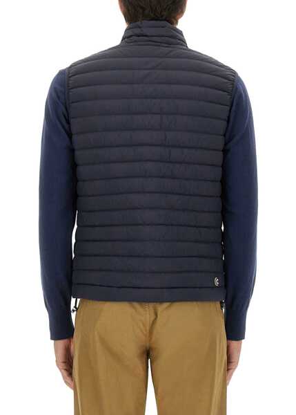 Veste casual COLMAR ORIGINALS ORIGINALS Lightweight Down Vest With Drawstring BLUE Barbati (BM 18920668) 3