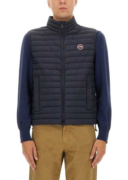 Veste casual COLMAR ORIGINALS ORIGINALS Lightweight Down Vest With Drawstring BLUE Barbati (BM 18920668) 1