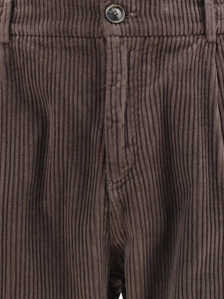 Pantaloni casual Cruna Corduroy Pants MORO Barbati (BM 18920731) 3