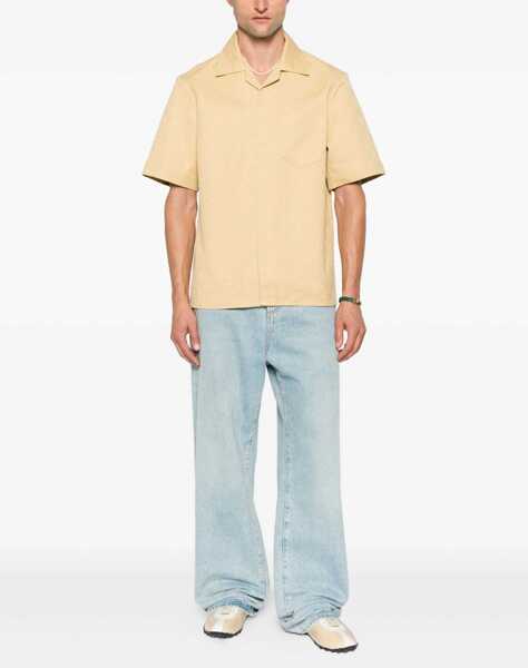 Camasi casual Casablanca Short sleeve Shirt BEIGE Barbati (BM 18920734) 2