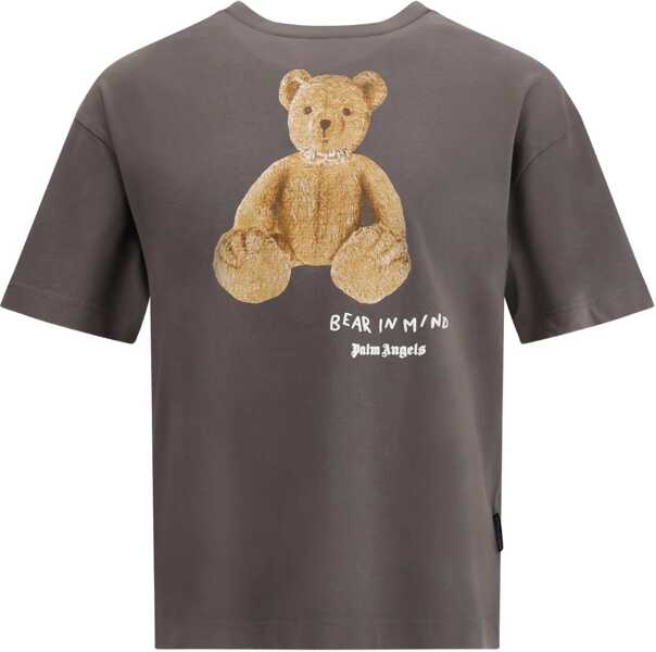 Tricouri Palm Angels Bear In Mind T-Shirt DARK/GREY/BROWN Barbati (BM 18920743) 1