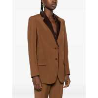 Sacouri Dama - Sacouri Fendi Wool and mohair Blazer TOBACCO-25 Femei (BM 18920770) - B-mall.ro