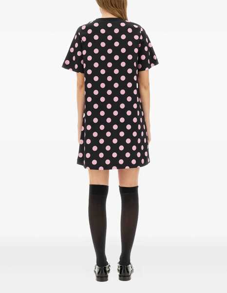 Rochii casual Moschino Teddy Polka Dots Dress BLACK Femei (BM 18920875) 3