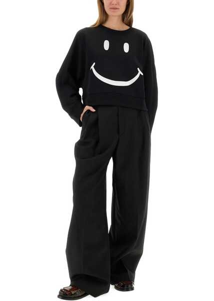 Pantaloni Moschino Tailored Pants BLACK Femei (BM 18920884) 2