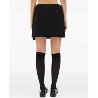 Fuste casual Dama - Fuste casual Moschino Wool Wrap Skirt BLACK Femei (BM 18920896) - B-mall.ro