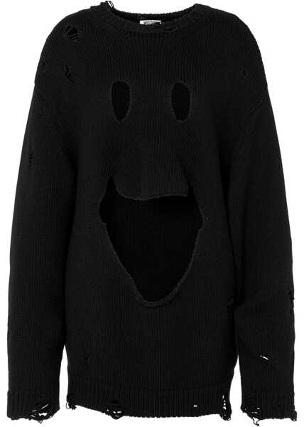 Pulovere casual Moschino Wool Jersey. BLACK Femei (BM 18920902) 1