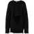 Moschino Wool Jersey. BLACK