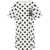 Moschino "Teddy Polka Dots" Dress IVORY