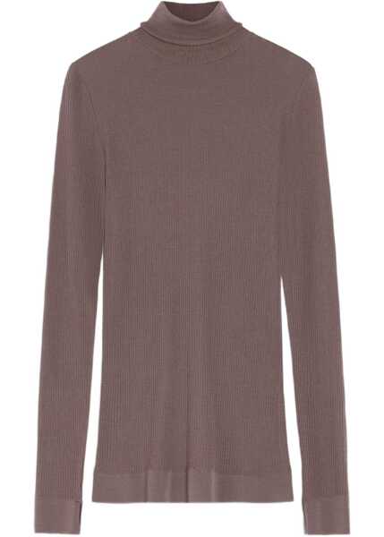 Bluze LEMAIRE Turtleneck Top BROWN Femei (BM 18920908) 1