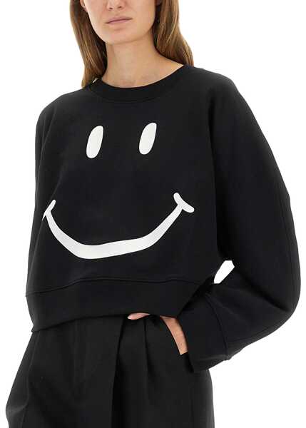 Bluze de trening Moschino Smiley Sweatshirt BLACK Femei (BM 18920914) 4