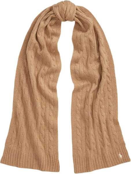 Esarfe Ralph Lauren Braided Wool And Cashmere Scarf BEIGE Femei (BM 18920926) 3