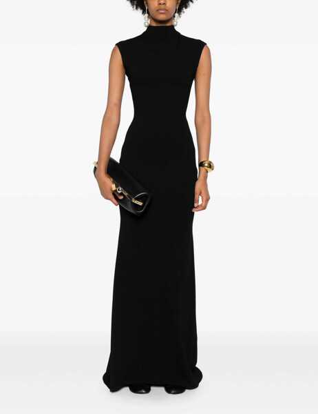 Rochii elegante JACQUEMUS Alba Maxi Dress BLACK Femei (BM 18920980) 2