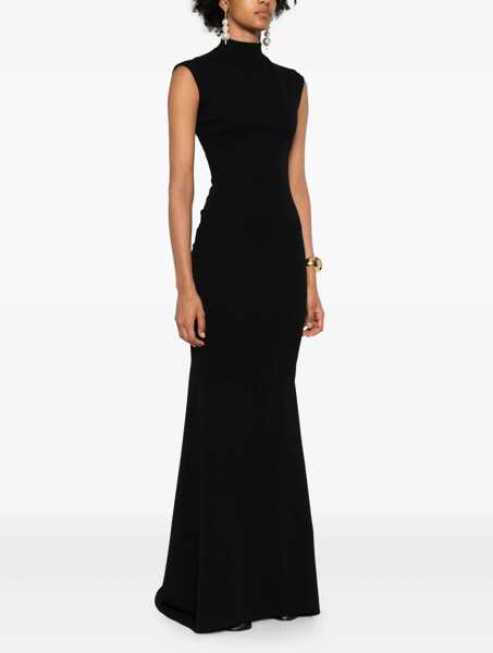 Rochii elegante JACQUEMUS Alba Maxi Dress BLACK Femei (BM 18920980) 3