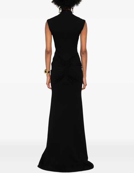 Rochii elegante JACQUEMUS Alba Maxi Dress BLACK Femei (BM 18920980) 4