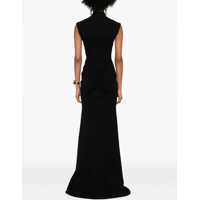 Rochii JACQUEMUS Dama - Rochii elegante JACQUEMUS Alba Maxi Dress BLACK Femei (BM 18920980) - B-mall.ro