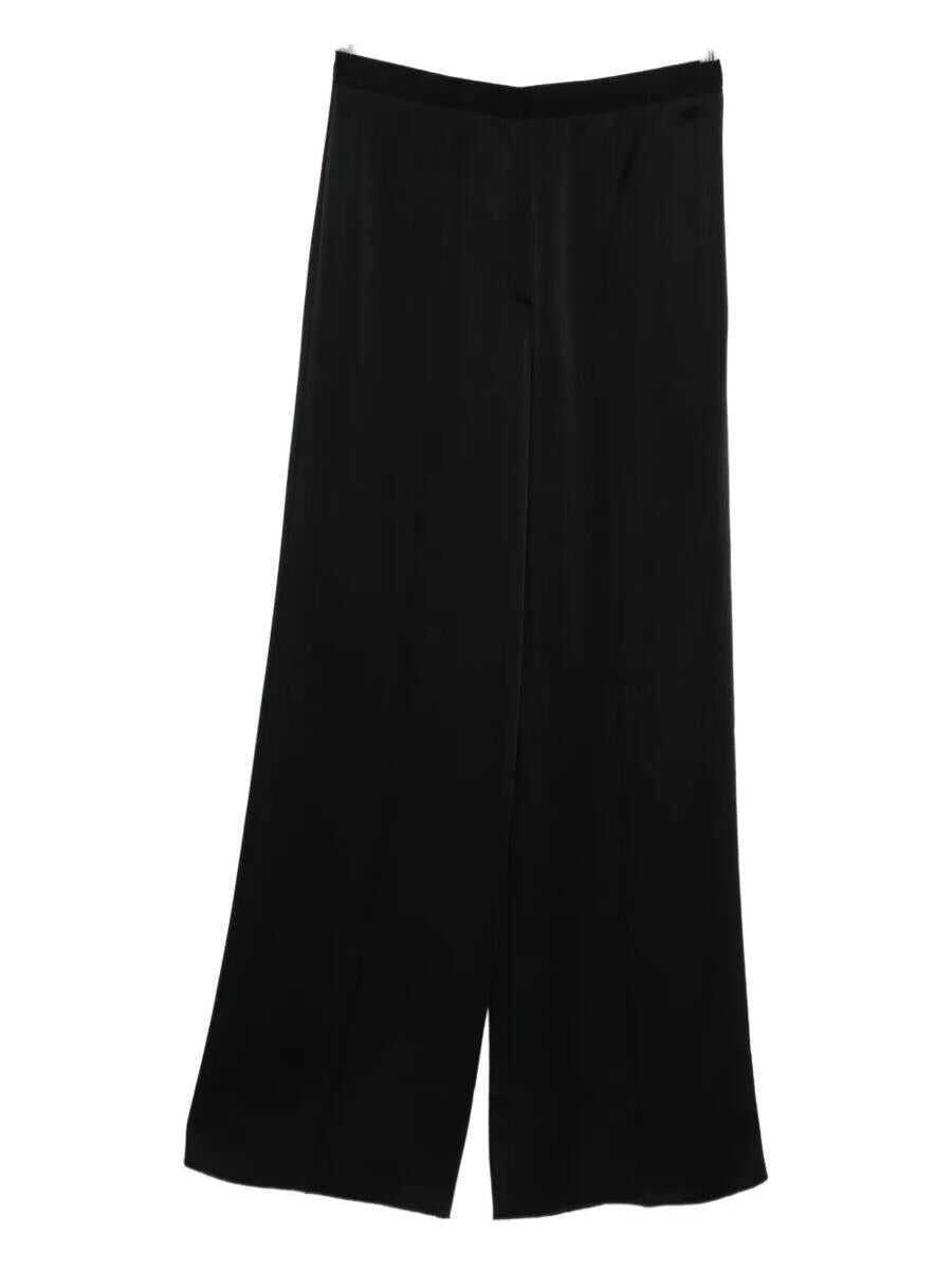 Pantaloni casual forteforte ForteForte Pants Black Femei (BM 18921186) 1