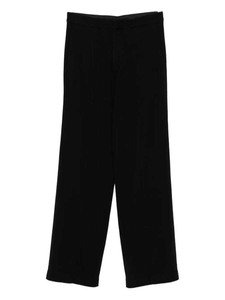 Pantaloni casual forteforte ForteForte Pants Black Femei (BM 18921201) 1