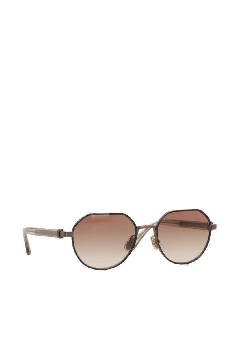 Ochelari de soare Brunello Cucinelli Brunello Cucinelli Sunglasses BROWNBLACKIVORYBLUE Femei (BM 18922068) 2