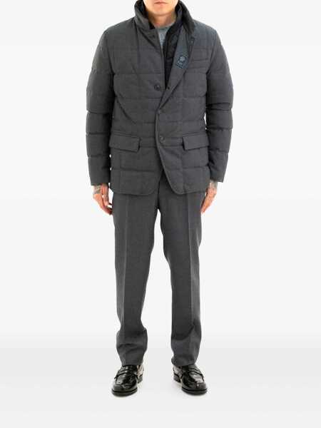 Geci de iarna Fay Fay Double-Breasted Down Jacket Clothing GREY Barbati (BM 18922131) 2