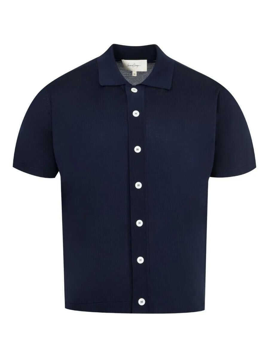 Tricouri Polo Second/Layer Second/Layer Polo NAVY Barbati (BM 18922170) 1