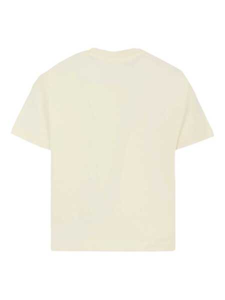 Tricouri MSGM BOXY JERSEY T-SHIRT GIRL White Fete (BM 18922656) 2