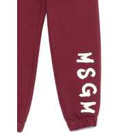 Pantaloni casual MSGM pentru Fete - Pantaloni casual MSGM FLEECE PANTS UNISEX Red Fete (BM 18922659) - B-mall.ro