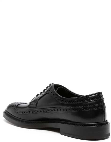 Pantofi eleganti Fratelli Rossetti Leather derby Lace-Ups Shoes DEXTER DARK BLACK Barbati (BM 18922738) 3