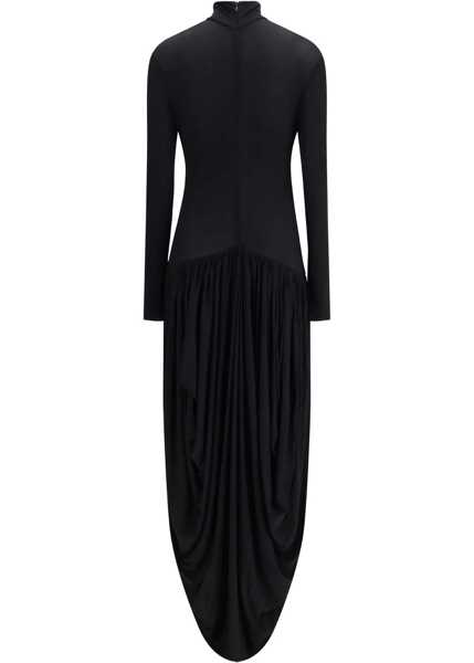 Rochii Magda Butrym Long turtleneck Dress BLACK Femei (BM 18922777) 1