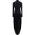Magda Butrym Long turtleneck Dress BLACK