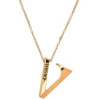 Coliere Dama - Coliere Versace V chain Necklace VERSACE GOLD Femei (BM 18922846) - B-mall.ro