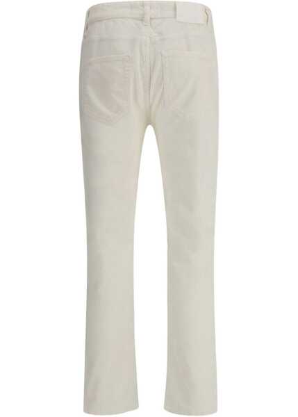 Pantaloni casual PT TORINO Corduroy design Pants BIANCO LANA Barbati (BM 18922900) 2