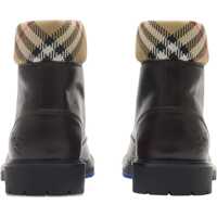 Bocanci casual pentru Barbati - Bocanci casual Burberry Rogue amphibious Ankle Boots LOG Barbati (BM 18922909) - B-mall.ro
