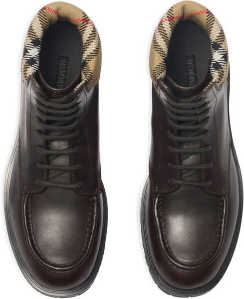 Bocanci casual Burberry Rogue amphibious Ankle Boots LOG Barbati (BM 18922909) 4