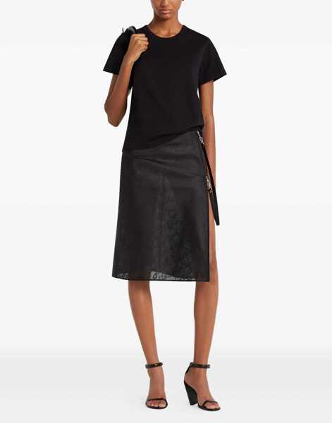 Tricouri COURRGES Embroidered logo T-Shirt BLACK Femei (BM 18922912) 2