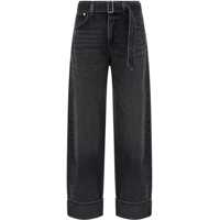 Blugi Cuffed Taper wide Jeans Femei